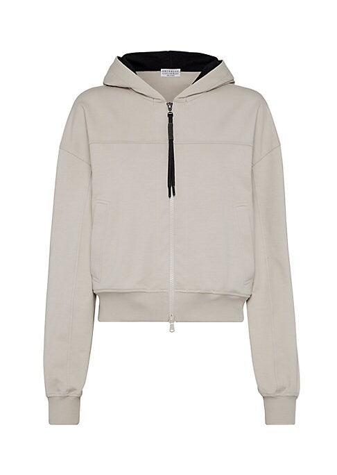 Luxe Terry Zip Hoodie