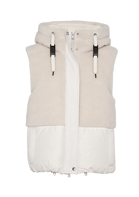 Luxe Down Panel Vest