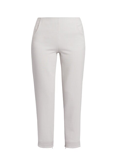 Elegant Stretch Wool Trousers