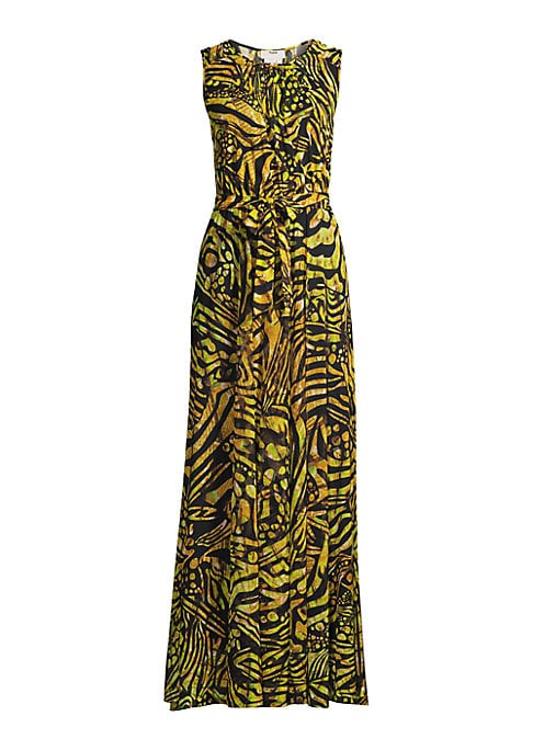 Chic Printed Maxi Dress