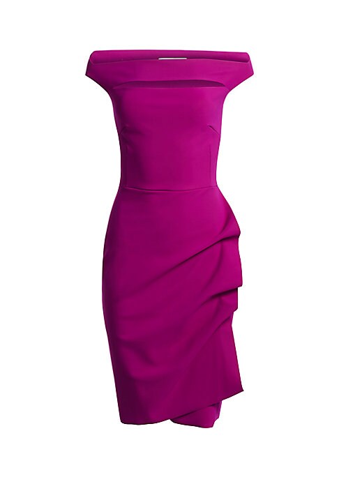 Sculptural Cutout Sheath Dress