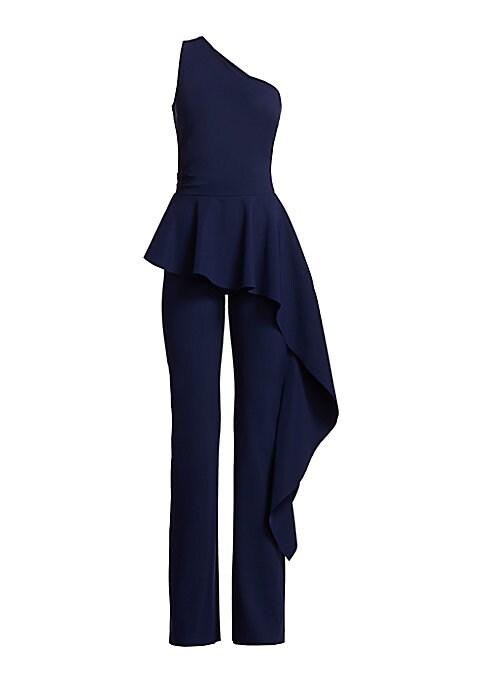 Asymmetric Peplum Jumpsuit