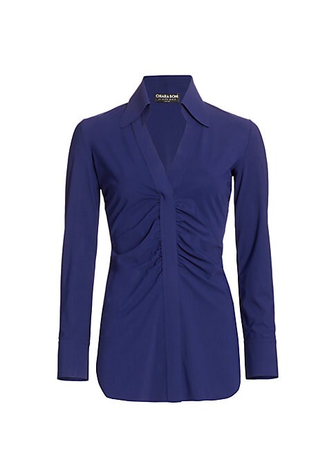 Chic Ruched Blouse