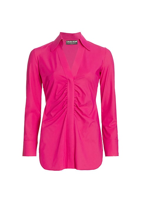 Ruched Chic Blouse