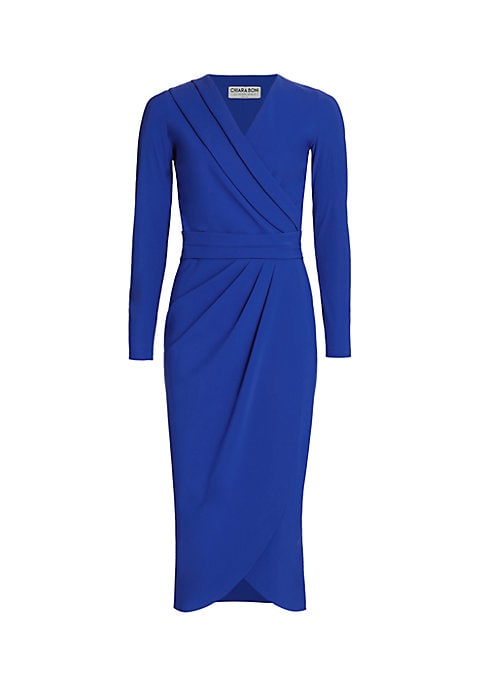 Chic Pleated Cocktail Dress