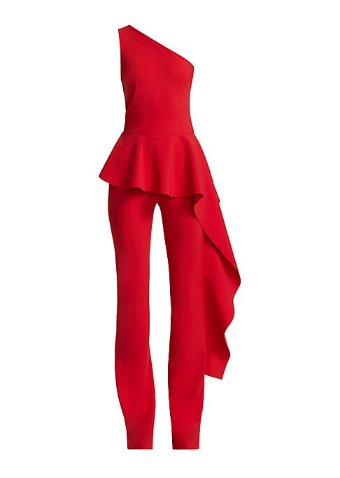 Asymmetric Peplum Jumpsuit