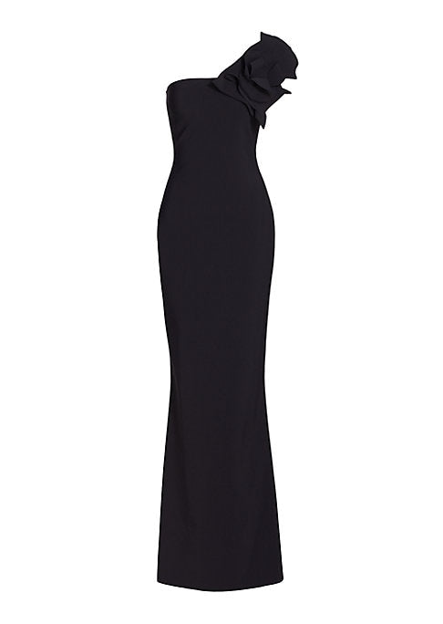 Floral Asymmetrical Elegance