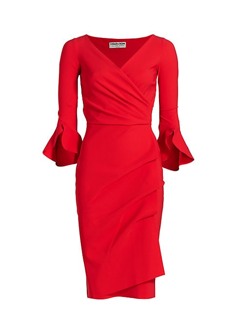 Flared Sleeve Elegance Dress