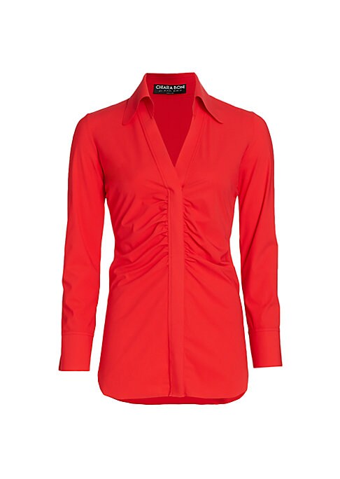 Ruched Blouse Delight
