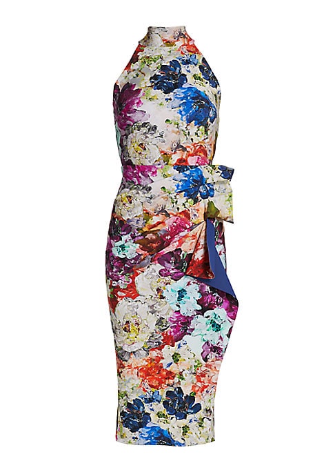 Floral Wrap Dress