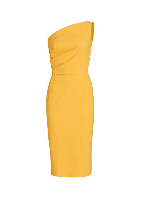 Draped Asymmetric Elegance Dress