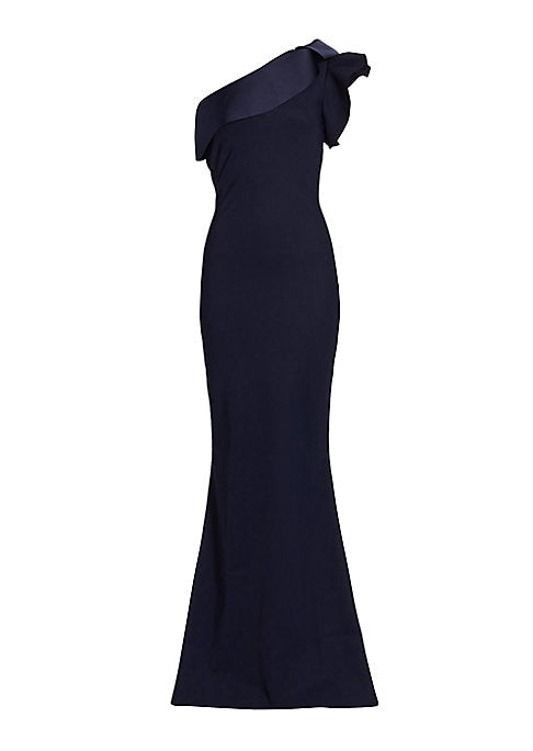 Elegant One-Shoulder Gown