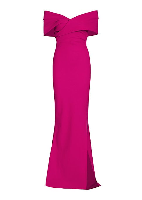 Elegant Off-Shoulder Gown