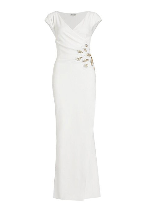 Draped Elegance Gown
