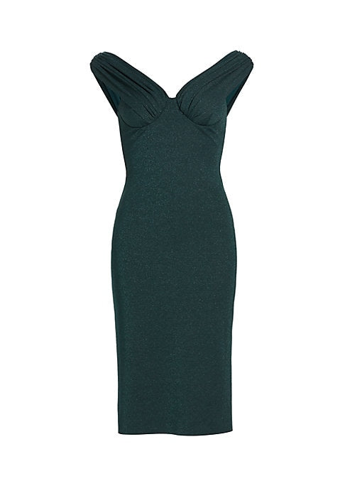 Glitter Form-Fitting Dress