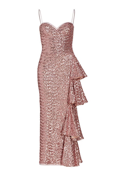 Ruffled Elegance Gown