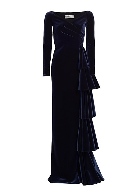Velvet Elegance Gown