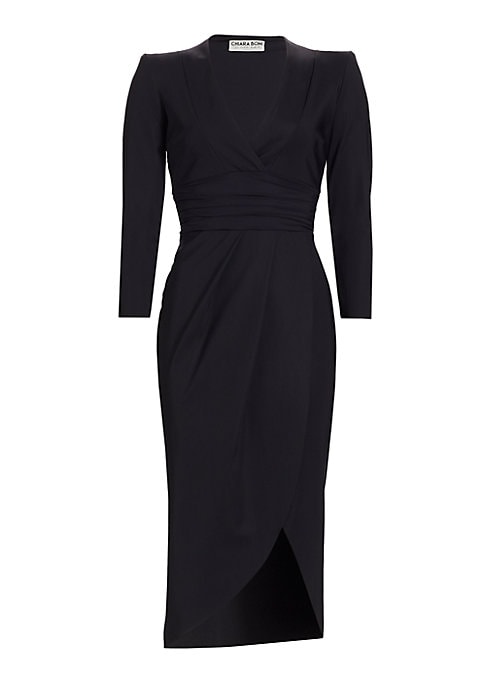 Chic V-Neck Cocktail Dress