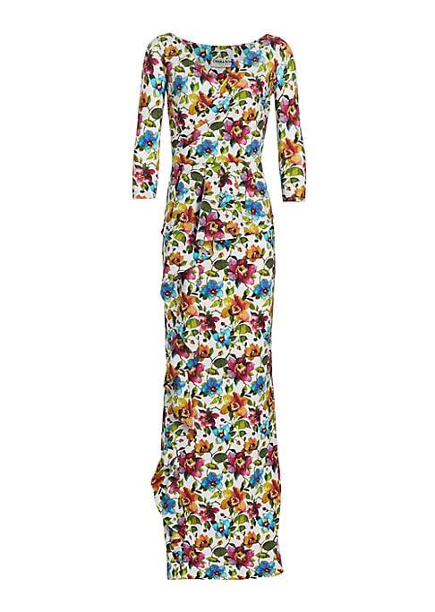 Floral Elegance Gown