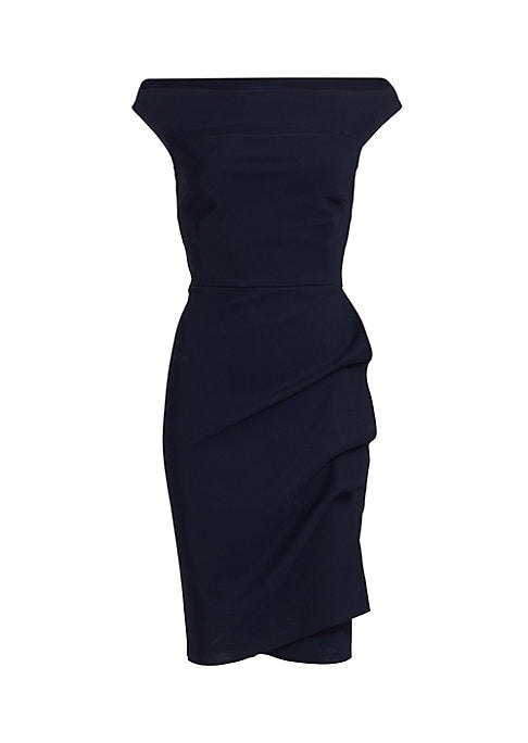 Sculptural Cutout Sheath Dress