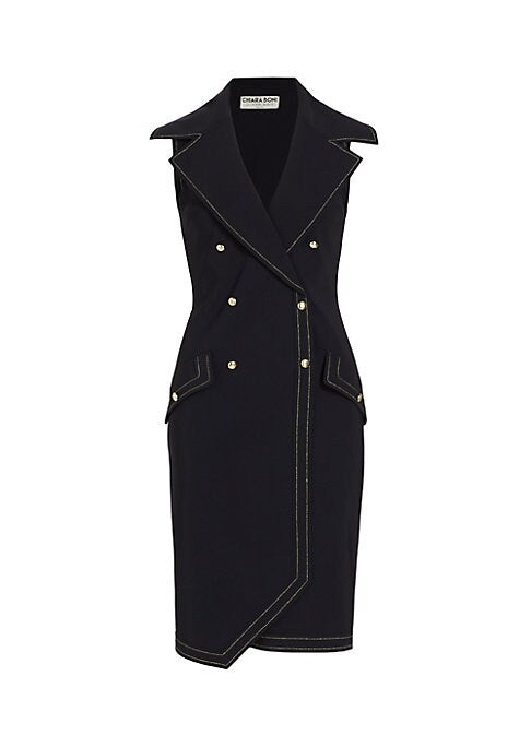 Chic Stretch Blazer Dress