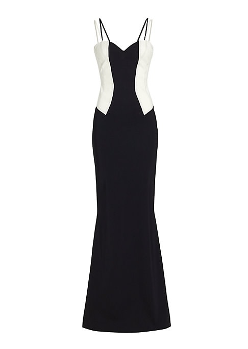 Chic Colorblock Jersey Dress