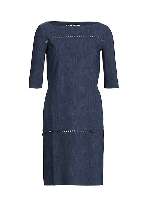 Glam Denim Dress