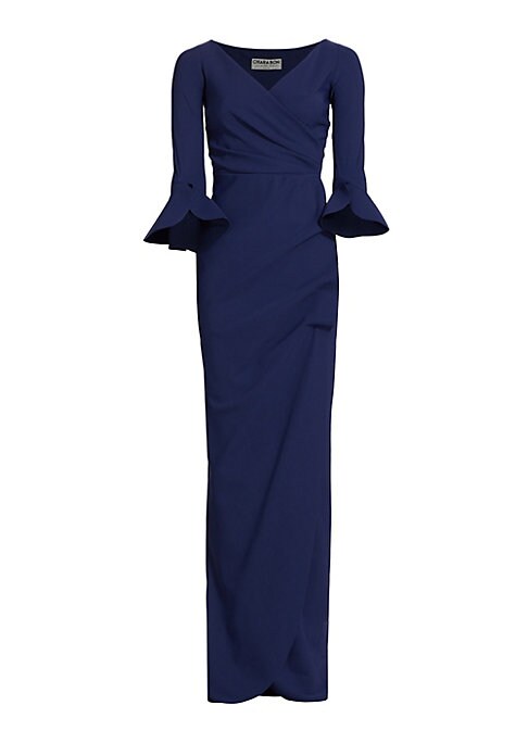 Elegant Ruching Gown