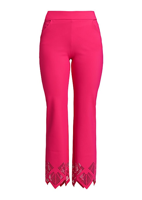 Flare Crop Jersey Pants