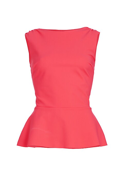 Chic Peplum Elegance Top
