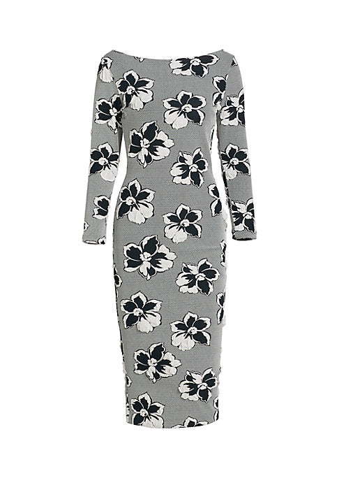 Floral Elegance Midi Dress
