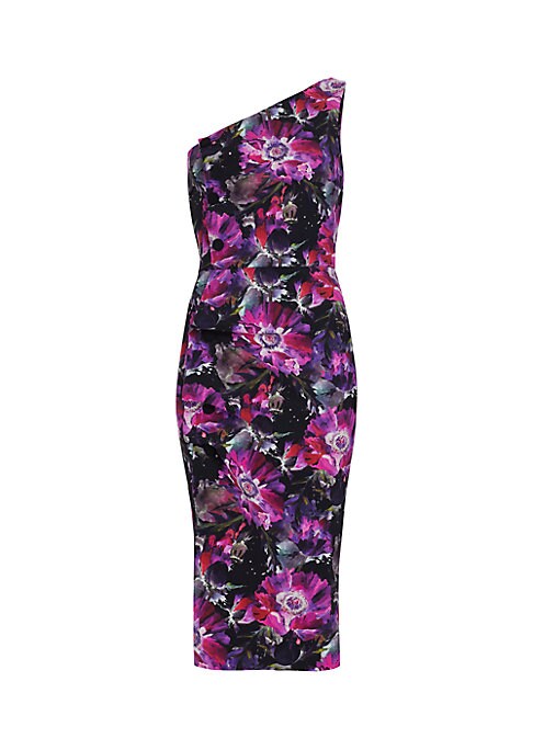 Floral Elegance Midi Dress