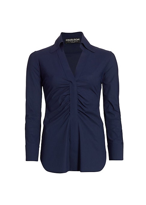 Ruched Elegance Blouse