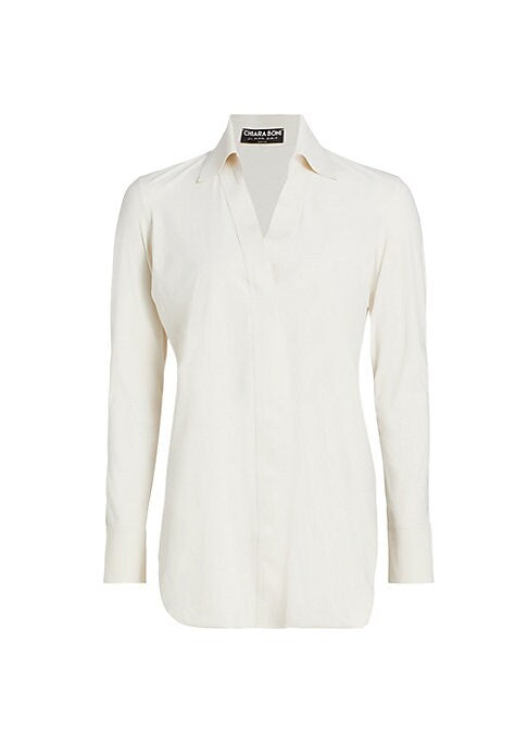 Dramatic Collar Blouse