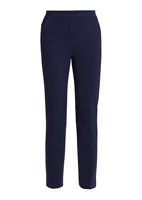 Chic Pinstripe Crop Pants
