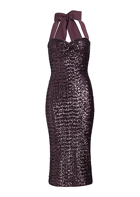 Sparkling Midi Glam Dress