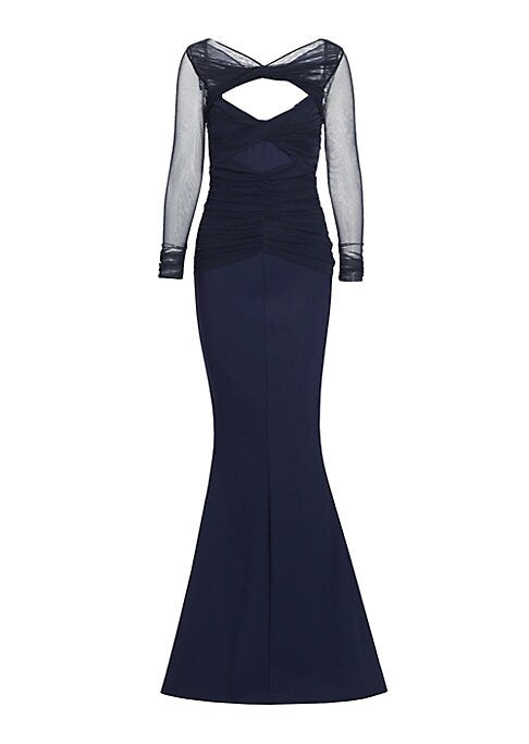 Sheer Elegance Gown