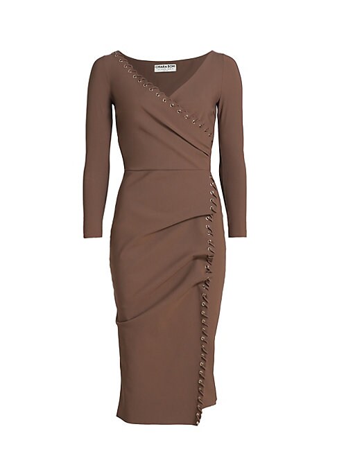 Laced Elegance Midi Dress