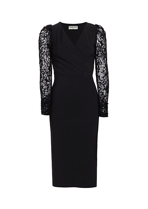 Luxe Lace Midi Dress