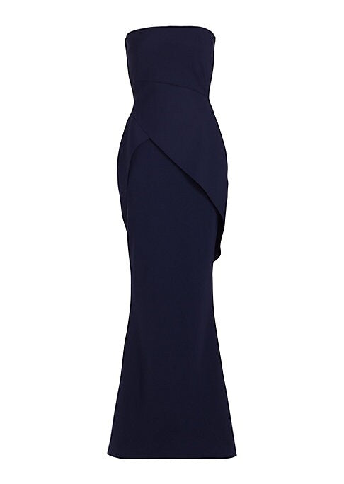 Elegant Evening Column Gown
