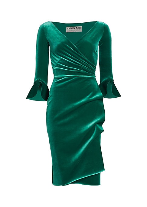 Velvet Belle Wrap Dress