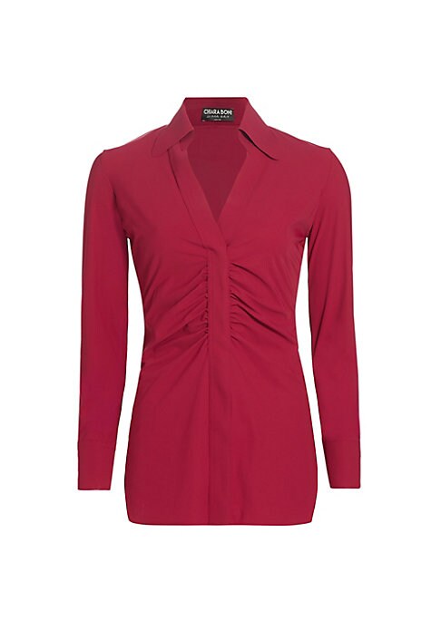 Ruched Chic Blouse