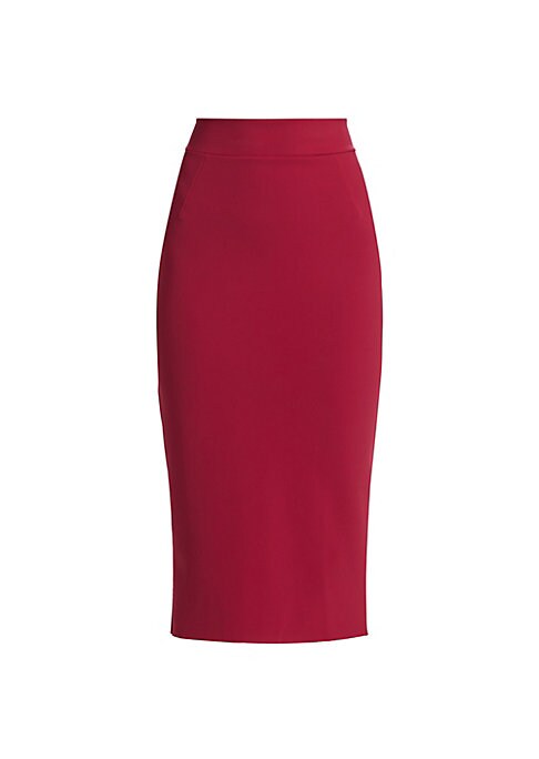 Sleek Fitted Pencil Skirt