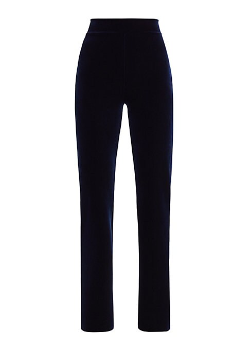 Velvet Luxe Straight Pants