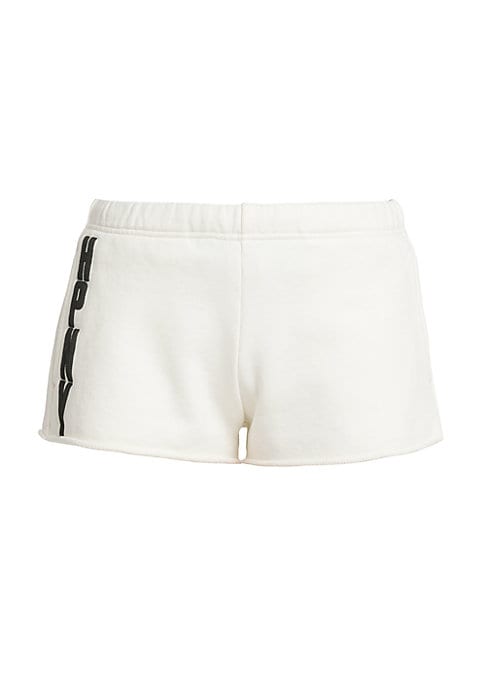 Graphic Cotton Shorts