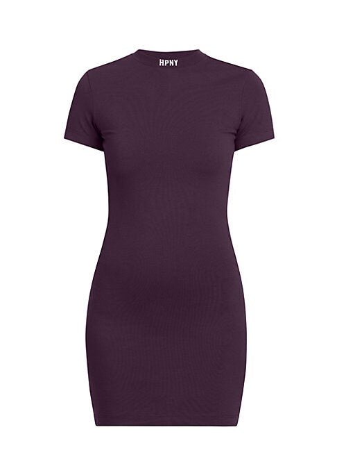Embroidered Body-Con Dress