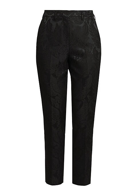 Chic Printed Ankle Pants
