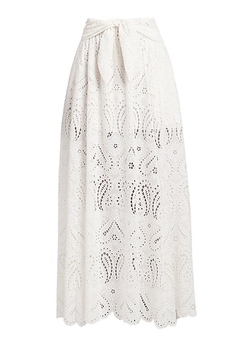 Paisley Charm Maxi Skirt