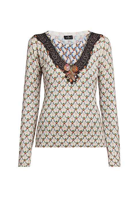 Luxe Lattice Knit Top