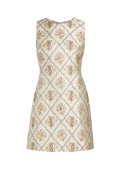 Floral A-Line Mini Dress
